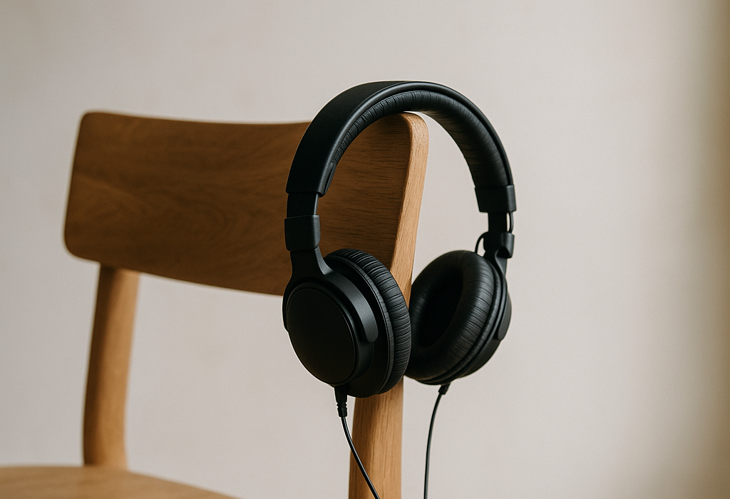 Høretelefoner med ledning